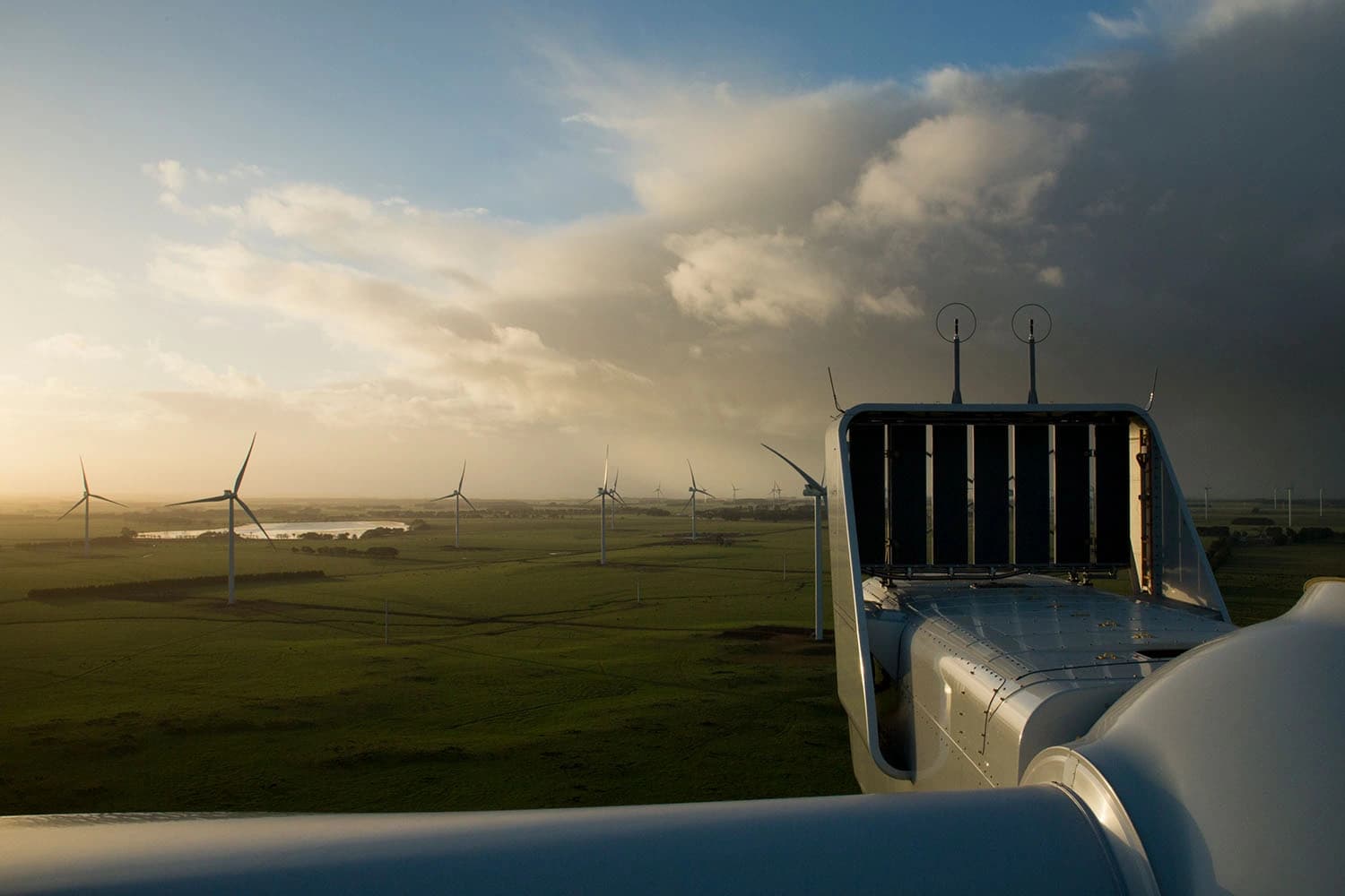 Unsere Windräder von Vestas 